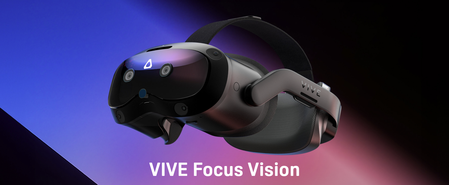 HTC VIVE Focus Vision 头显首销：VR 眼动追踪、支持立体彩透，9888 元 第2张