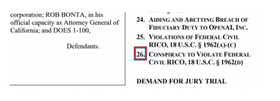 大战升级!马斯克起诉OpenAI:垄断市场、推动AI军事化,风险极大! 第2张 大战升级!马斯克起诉OpenAI:垄断市场、推动AI军事化,风险极大! 第2张